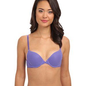 OnGossamer Mesh Bump It Up Underwire Push Up Bra Blue 30B NWT